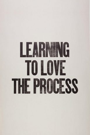 Encouraging words for 2012 - 来自美国设计师Ian Coyle的“73 Letterpress”系列
