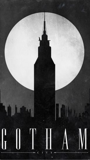 Gotham - Justin Van Genderen 海报作品：哥谭