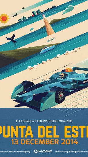 Formula E Championship - Formula E 锦标赛2014-15赛季海报：布宜诺斯艾利斯站