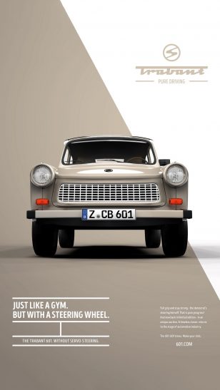 Trabant 601 - Trabant 601 汽车广告