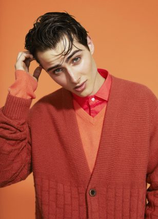 Shane Gibson Dons a Color Story for FashionTrend