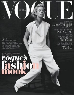 Carolyn Murphy Dons Celine for Vogue Korea’s November 2012 Cover