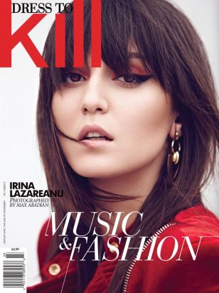 Irina Lazareanu Covers Dress to Kill’s Fall 2012 Issue, Shot by Max Abadian