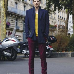 Max Rogers Models H&M’s Fall/Winter 2012 Styles for British GQ