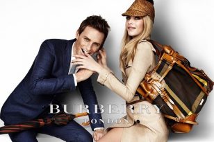 Burberry 2012春夏系列 完整版 Eddie Redmayne & Cara Deleving