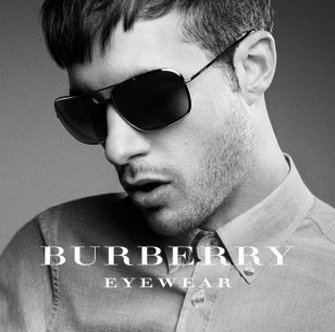 【BURBERRY】推出新款太阳镜广告大片 英国乐队奉献独家单曲 【THREE】
