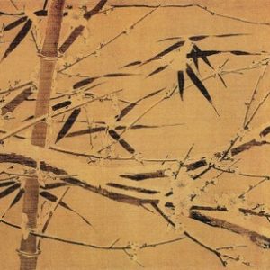 雪中梅竹图
