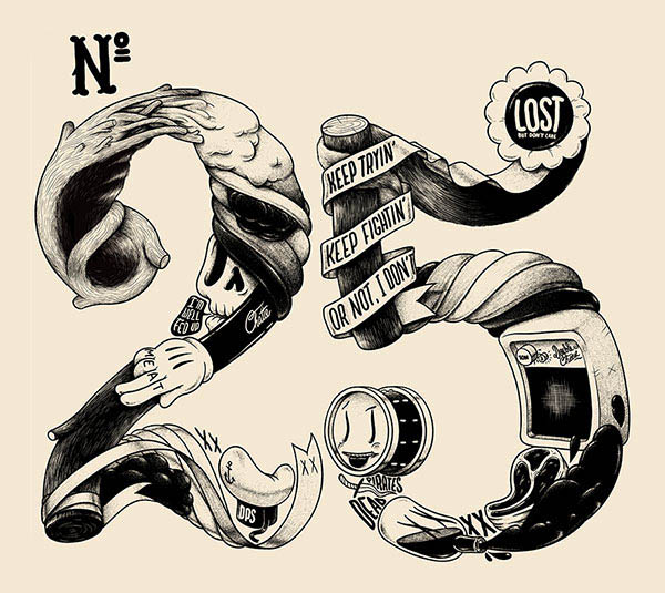 创意手绘字体设计欣赏