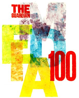 The Guardian Media 100 Poster
