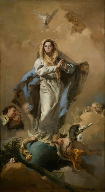 .《The Immaculate Conception (1767-1768) 》Giovanni Battista Tiepolo