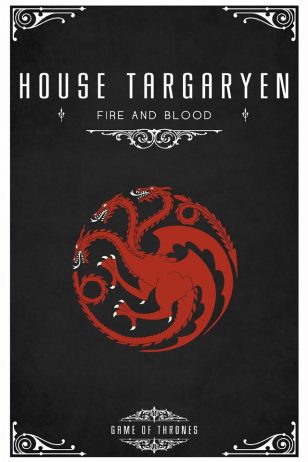 Game Of Thrones - Tom Gateley设计的《权力的游戏》系列海报
