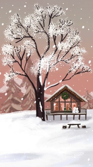 Merry Christmas!  韩国插画师 Chezlin 作品 圣诞节快乐！