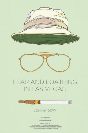 Fear and Loathing in Las Vegas - 《恐惧拉斯维加斯》电影海报