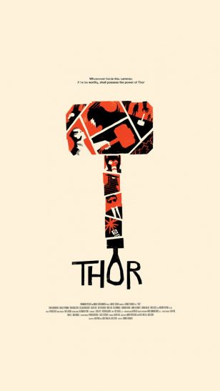 Thor - 《雷神》电影海报