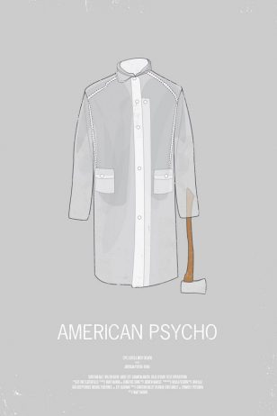 American Psycho - 《美国精神病人》电影海报
