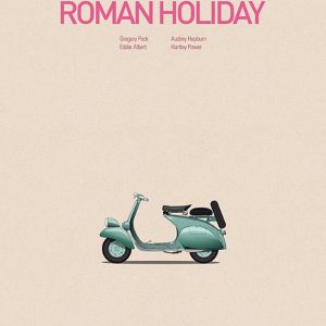 Cars & Films: Roman Holiday - 车与电影系列之《罗马假日》  设计：Jesús Prudencio