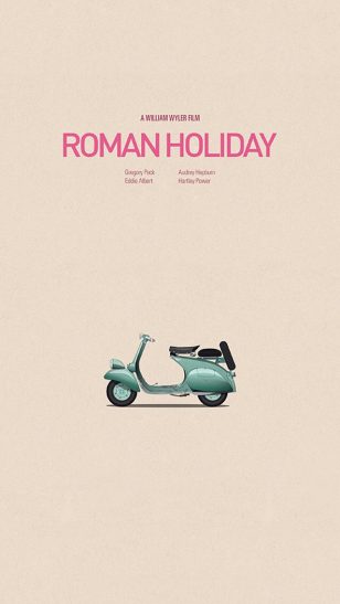 Cars & Films: Roman Holiday - 车与电影系列之《罗马假日》  设计：Jesús Prudencio