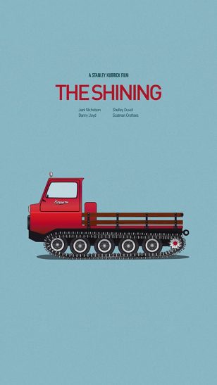 Cars & Films: The Shining - 车与电影系列之《闪灵》  设计：Jesús Prudencio