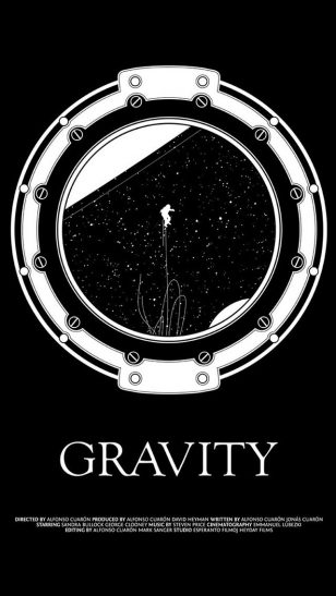 Gravity - 《地心引力》电影海报
