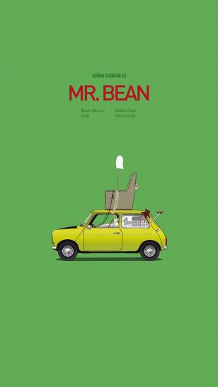 Cars & Films: Mr. Bean - 车与电影系列之《憨豆先生》  设计：Jesús Prudencio