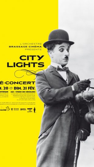 City Lights - 《城市之光》电影海报