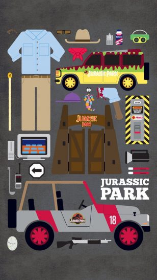 Jurassic Park - 《侏罗纪公园》电影海报  Emma Butler 海报设计作品