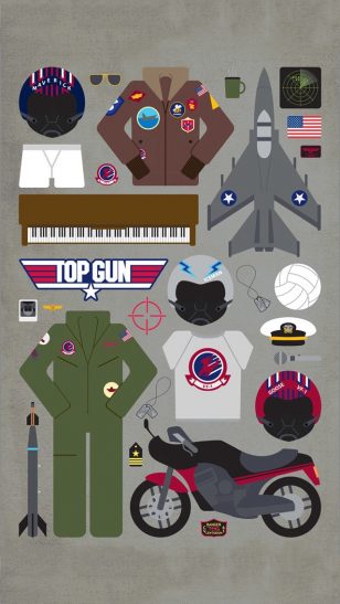 Top Gun - 《壮志凌云》电影海报  Emma Butler 海报设计作品