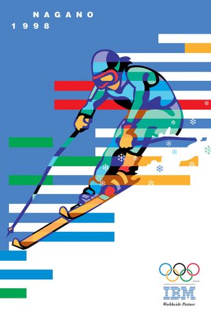 IBM Olympics posters