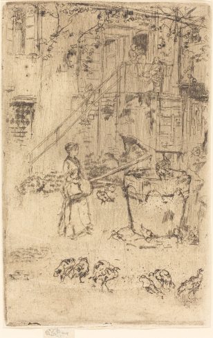 美国画家惠斯勒(James Abbott McNeill Whistler)