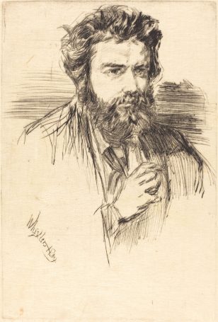 美国画家惠斯勒(James Abbott McNeill Whistler)