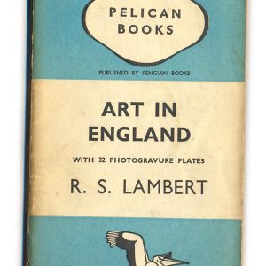 1938 Art in England - R.S.Lambert