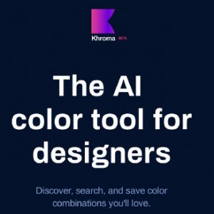 UI设计工具   Khroma