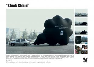 世界自然基金会 | World Wildlife Fund (WWF) | 奥美 | Ogilvy | Black cloud