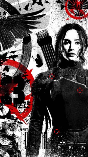 The Hunger Games: Mockingjay - 《饥饿游戏3：嘲笑鸟》电影海报