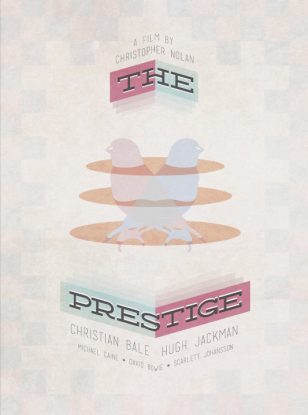 The Prestige - Noah Hornstein 海报设计作品之《致命魔术》