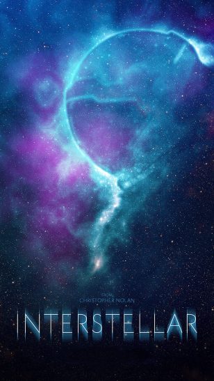 Interstellar - 《星际穿越》电影海报 设计：Harlan Elam