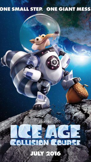 Ice Age: Collision Course - 《冰川时代5：星际碰撞》电影海报