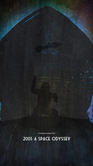 2001: A Space Odyssey - 英国设计师 Dean Walton 电影海报作品：《2001太空漫游》