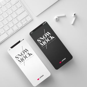 SnowMock 手机mockup .psd