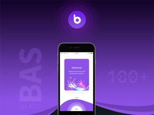 BAS app ui设计组件包 .psd素材下载