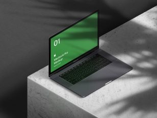 macbook pro 样机mockup .psd素材下载