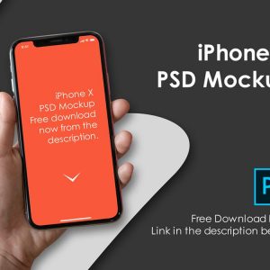 手持iphone实景mockup .psd