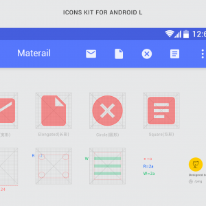 Android L 图标模板下载