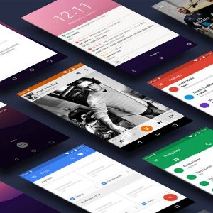 Android N GUI Kit Sketch 素材下载