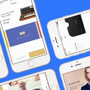 Fashion e-Commerce app UI Sketch素材下载