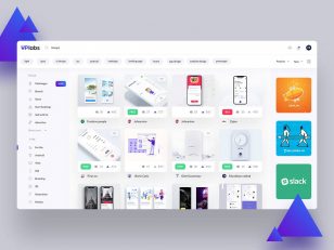 Uplabs Home Page redesign .psd下载