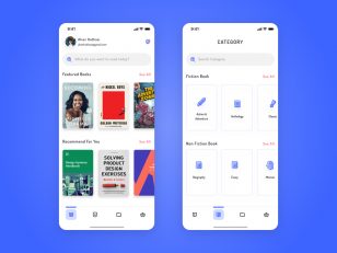 Libro 书店app ui .sketch素材下载