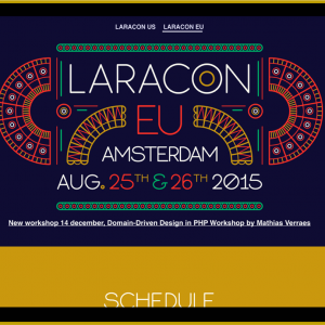 Laracon 2015 EU & US