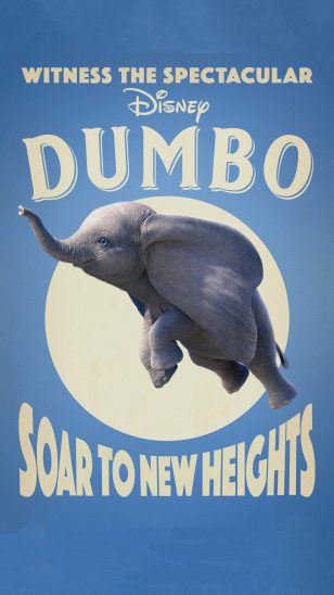 Dumbo - 美国迪士尼真人实景电影《小飞象》海报