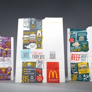 麦当劳全新包装设计